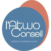 Voici le logo de la marque L'ATWO CONSEIL qui représente son identité graphique.