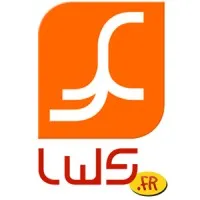 Voici le logo de la marque LIGNE WEB SERVICES (LWS) qui représente son identité graphique.