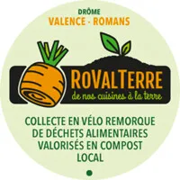 ROVALTERRE, DE NOS CUISINES A LA TERRE logo