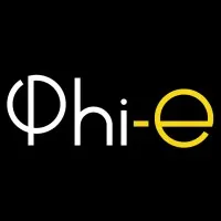 Voici le logo de la marque PHI-E qui représente son identité graphique.