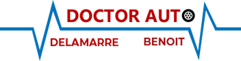 Voici le logo de la marque DOCTOR AUTO qui représente son identité graphique.
