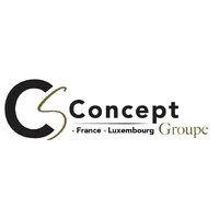 Voici le logo de la marque CS CONCEPT GROUPE qui représente son identité graphique.