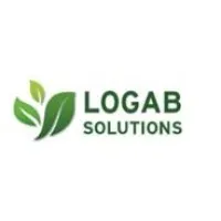 Voici le logo de la marque LOGAB SOLUTIONS qui représente son identité graphique.