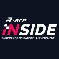 Voici le logo de la marque R-ACE INSIDE qui représente son identité graphique.