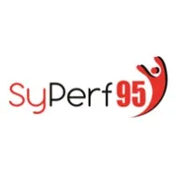 Voici le logo de la marque SYPERF95 qui représente son identité graphique.