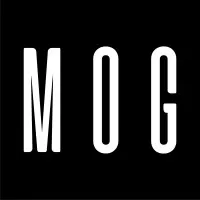 Voici le logo de la marque MOG qui représente son identité graphique.