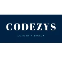 Voici le logo de la marque CODEZYS qui représente son identité graphique.