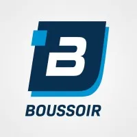 Voici le logo de la marque BOUSSOIR qui représente son identité graphique.