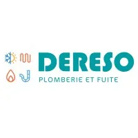 Voici le logo de la marque DERESO PLOMBERIE ET FUITES qui représente son identité graphique.