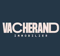 Voici le logo de la marque VACHERAND IMMOBILIER MARCQ EN BAROEUL qui représente son identité graphique.