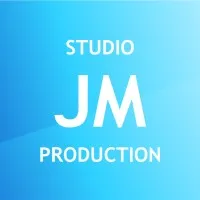 Voici le logo de la marque STUDIO JM PRODUCTION qui représente son identité graphique.