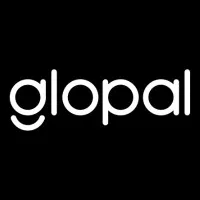 Voici le logo de la marque GLOPAL qui représente son identité graphique.