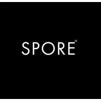 Voici le logo de la marque SPORE REIM qui représente son identité graphique.