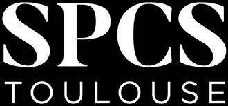 Voici le logo de la marque SPCS qui représente son identité graphique.