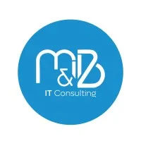 Voici le logo de la marque M&B IT CONSULTING qui représente son identité graphique.