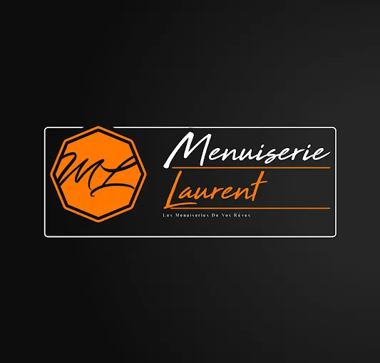 Voici le logo de la marque MENUISERIE LAURENT qui représente son identité graphique.