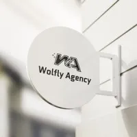 WOLFLY AGENCY logo