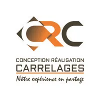 Voici le logo de la marque CONCEPTION REALISATION CARRELAGES - C.R.C. qui représente son identité graphique.