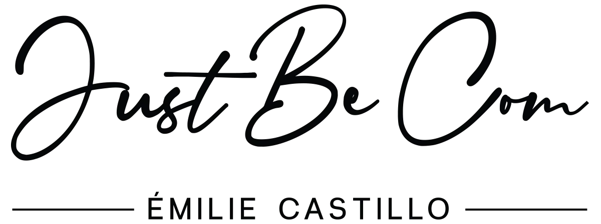JUST BE COM logo
