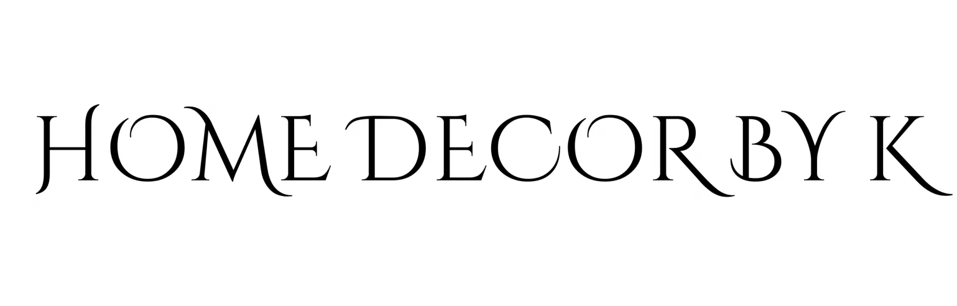 HOME DECOR BY K logo