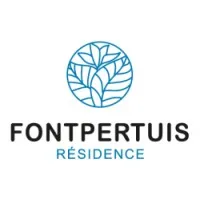 Voici le logo de la marque RESIDENCE DE FONTPERTUIS qui représente son identité graphique.