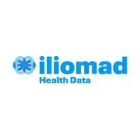 Voici le logo de la marque ILIOMAD HEALTH DATA qui représente son identité graphique.