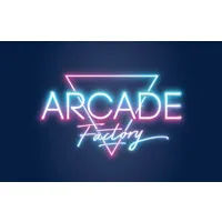 Voici le logo de la marque ARCADE FACTORY qui représente son identité graphique.