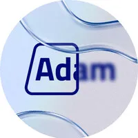 ADAM EAT THE APPLE logo