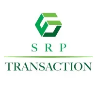 Voici le logo de la marque SRP TRANSACTION qui représente son identité graphique.