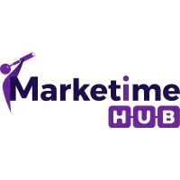 Voici le logo de la marque MARKETIME HUB qui représente son identité graphique.