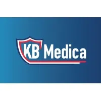 Voici le logo de la marque KB MEDICA qui représente son identité graphique.