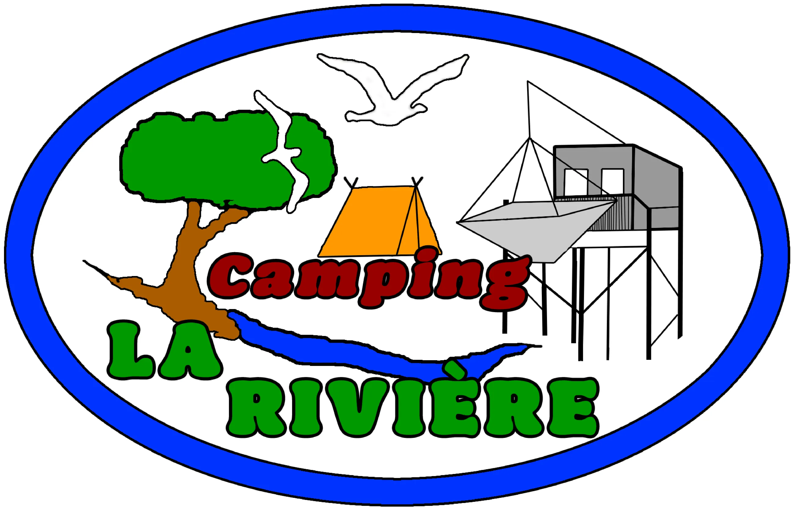 CAMPING LA RIVIERE logo