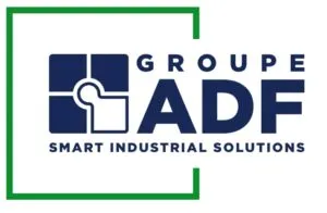 Voici le logo de la marque ADF GUYANE qui représente son identité graphique.