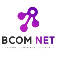Voici le logo de la marque BCOM NET qui représente son identité graphique.