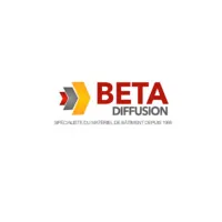 Voici le logo de la marque BETA DIFFUSION qui représente son identité graphique.