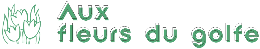 AUX FLEURS DU GOLFE logo