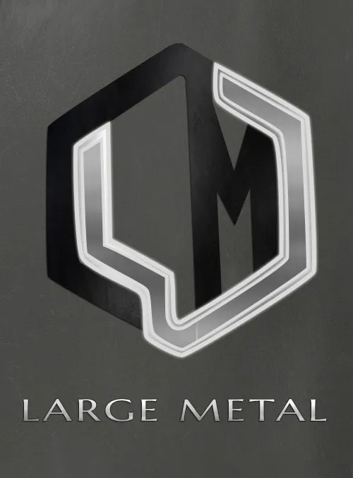 LARGE METAL logo