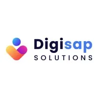 Voici le logo de la marque DIGISAP SOLUTIONS qui représente son identité graphique.