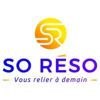Voici le logo de la marque SO RESO qui représente son identité graphique.