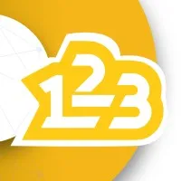 Voici le logo de la marque 1, 2, 3 STRUCTURE qui représente son identité graphique.