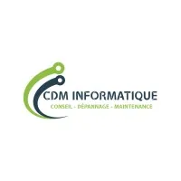 Voici le logo de la marque CDM INFORMATIQUE (CDM INFORMATIQUE) qui représente son identité graphique.