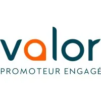 Voici le logo de la marque GROUPE VALOR qui représente son identité graphique.