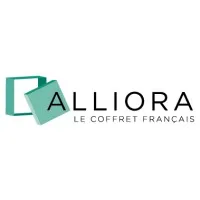 Voici le logo de la marque ALLIORA qui représente son identité graphique.
