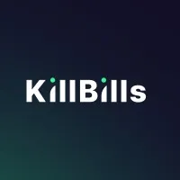 Voici le logo de la marque KILLBILLS qui représente son identité graphique.