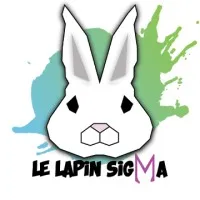 Voici le logo de la marque LE LAPIN SIGMA qui représente son identité graphique.
