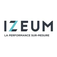 Voici le logo de la marque IZEUM qui représente son identité graphique.