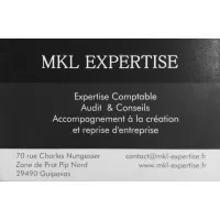 Voici le logo de la marque EURL MKL EXPERTISE (MKL EXPERTISE) qui représente son identité graphique.