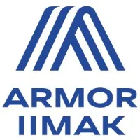 Voici le logo de la marque ARMOR IIMAK qui représente son identité graphique.