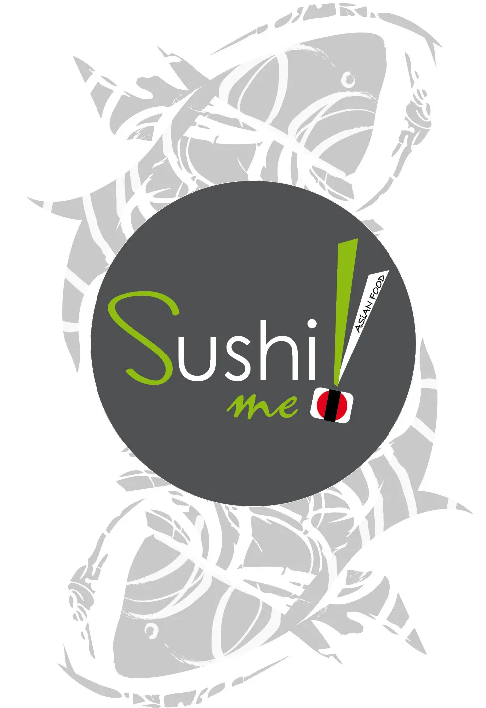 SUSHI ME ASIAN FOOD logo