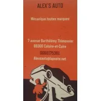 ALEX'S AUTO logo